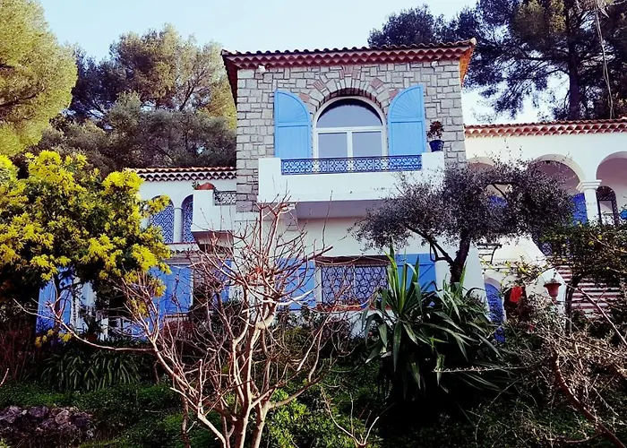 Magnifique "Gite De La Garoupe" Au Cap D'Antibes A 300M Des Plages